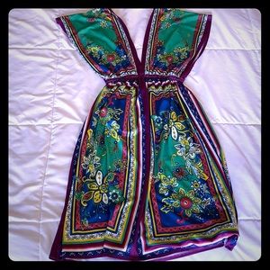 Flying Tomato Deep V-Neck Dress